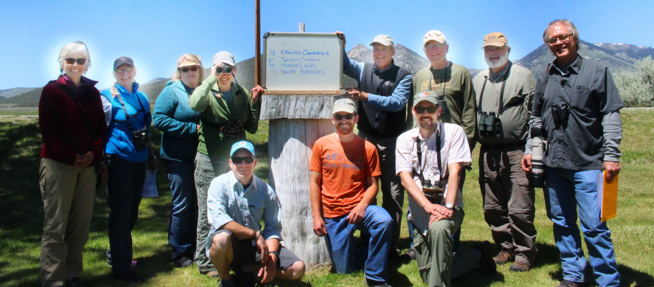 2018 Birding Blitz check-in